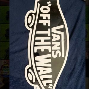 Limited Edition Giant Vans off the wall sticker